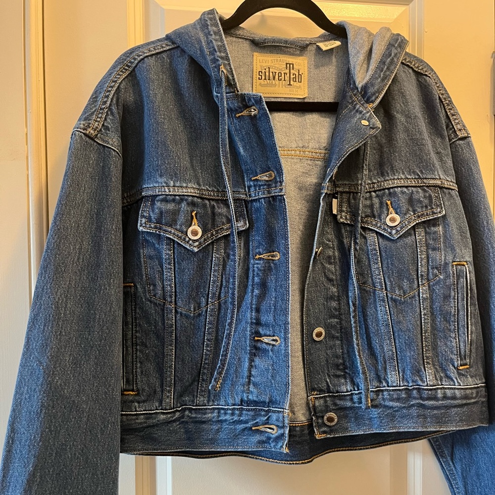 Vintage Levi Cropped Jean Jacket